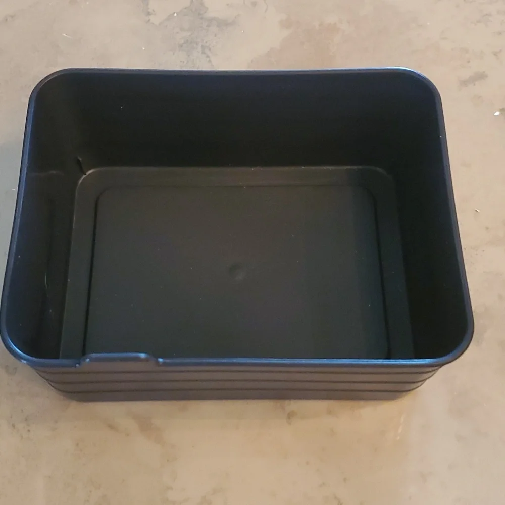 Black Storage Bin nwot